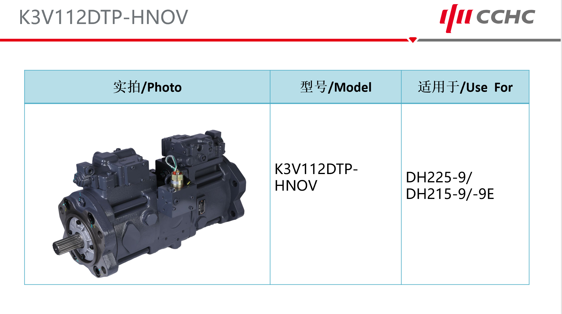 K3V112DTP-HNOV hydraulic pump